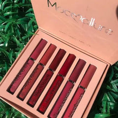Mocallure Matte Liquid Lipgloss 6Pcs Pack