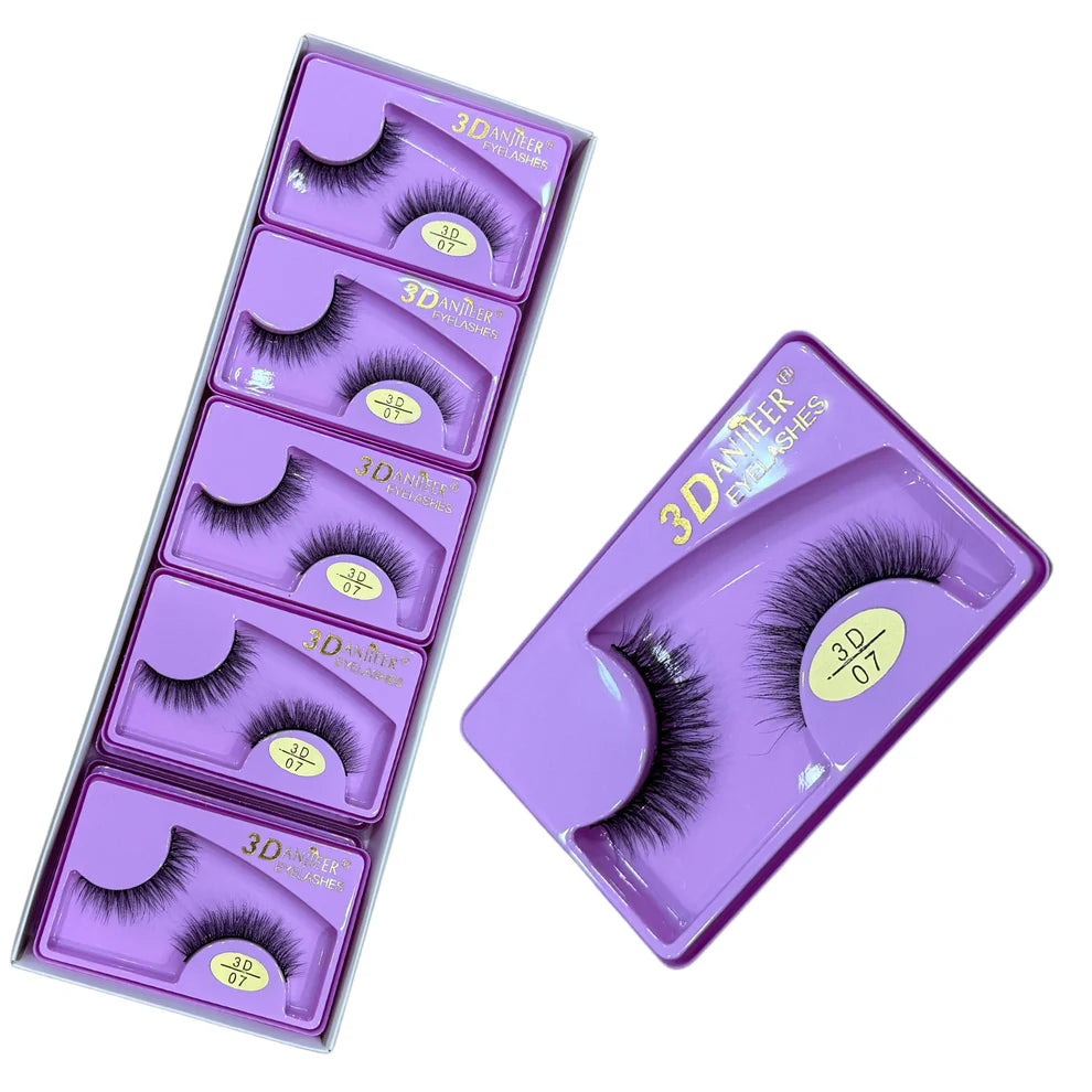 Anjeer Mink Eyelashes - Voluminous 6 Pairs