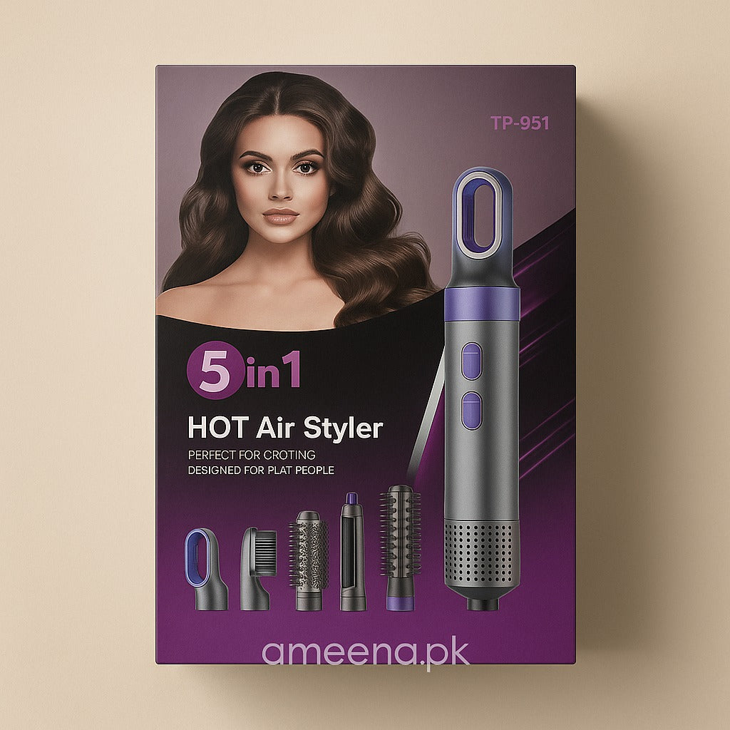 5 in 1 Hot Hair Dryer  ( Limited Stock )