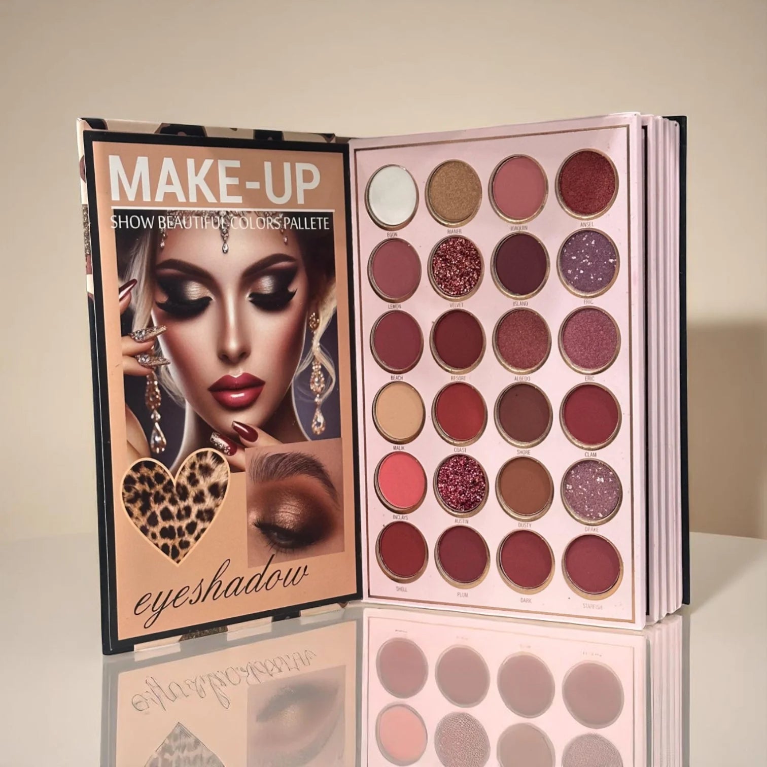 MOCALLURE 6 in 1 Palette Notebook Make Your Beauty Visible