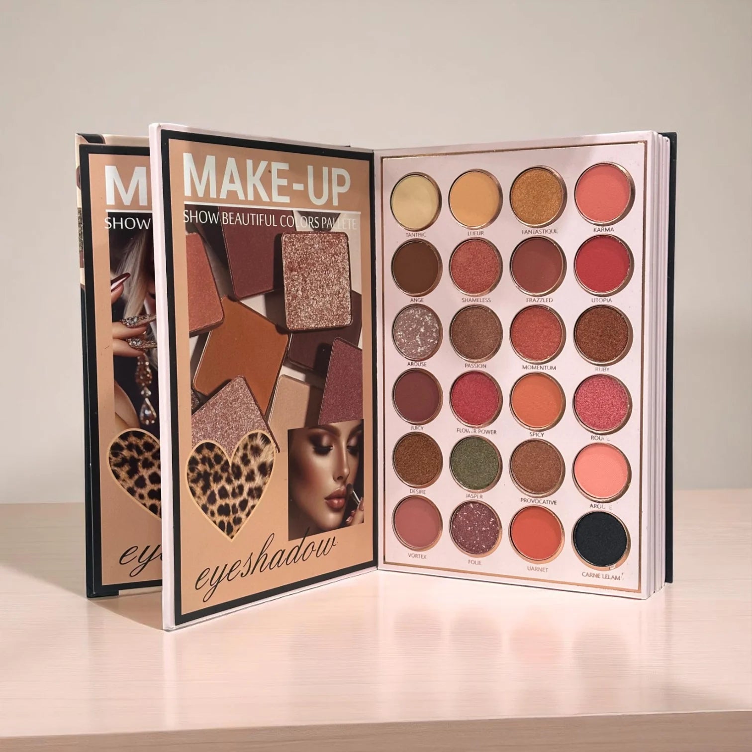 MOCALLURE 6 in 1 Palette Notebook Make Your Beauty Visible