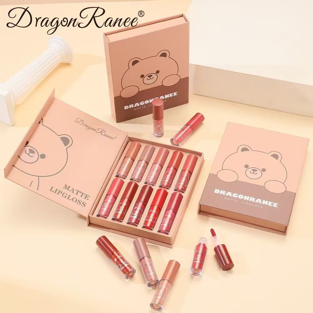 Dragon ranee Matte Lipgloss - 12 Pcs