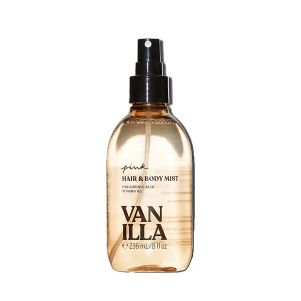 🍦Pink Vanilla Hair & Body Mist – 236ml