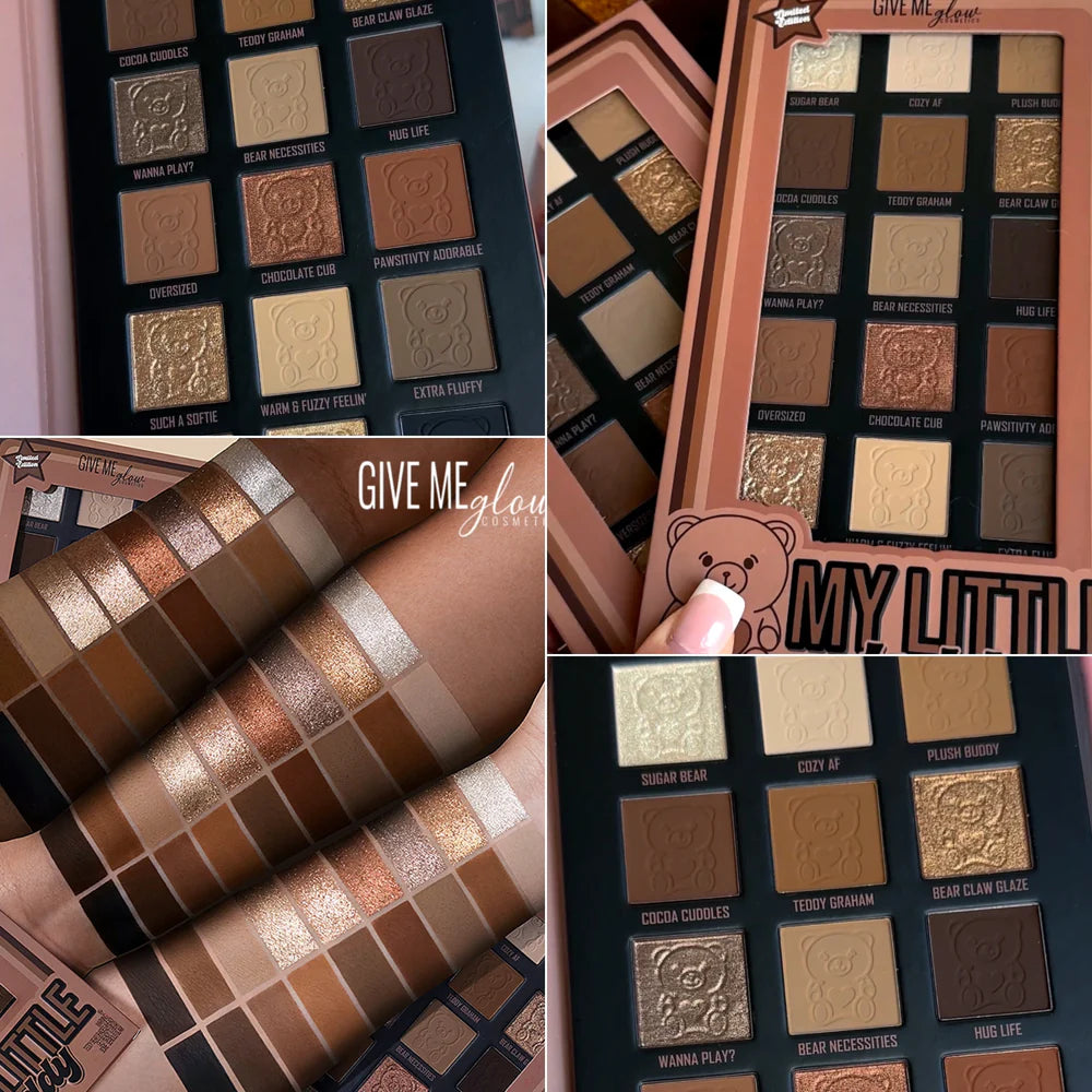 18 Colors Coco Urban My Little Teddy Eyeshadow Palette