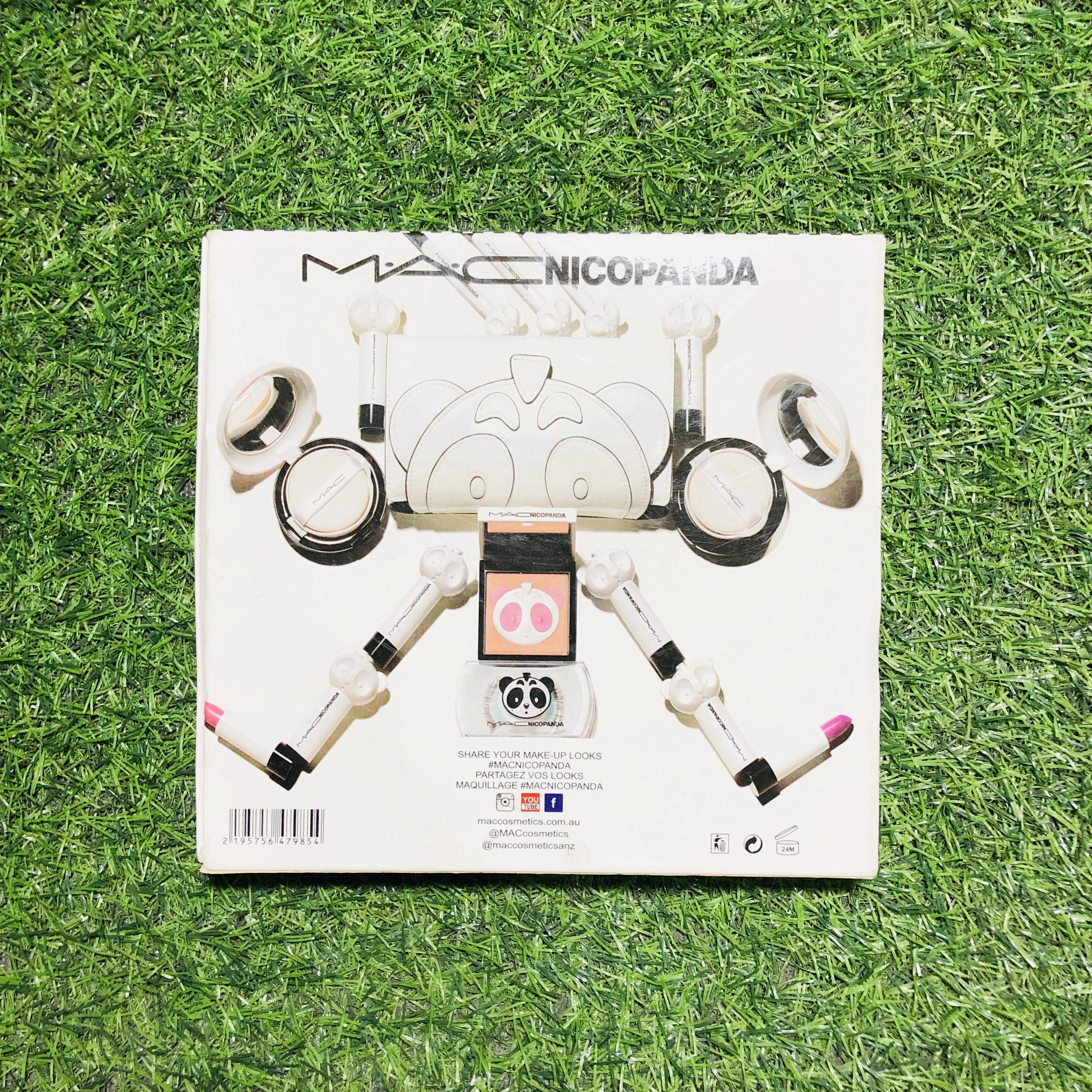 MAC 12 colour Nico Panda lipstick box