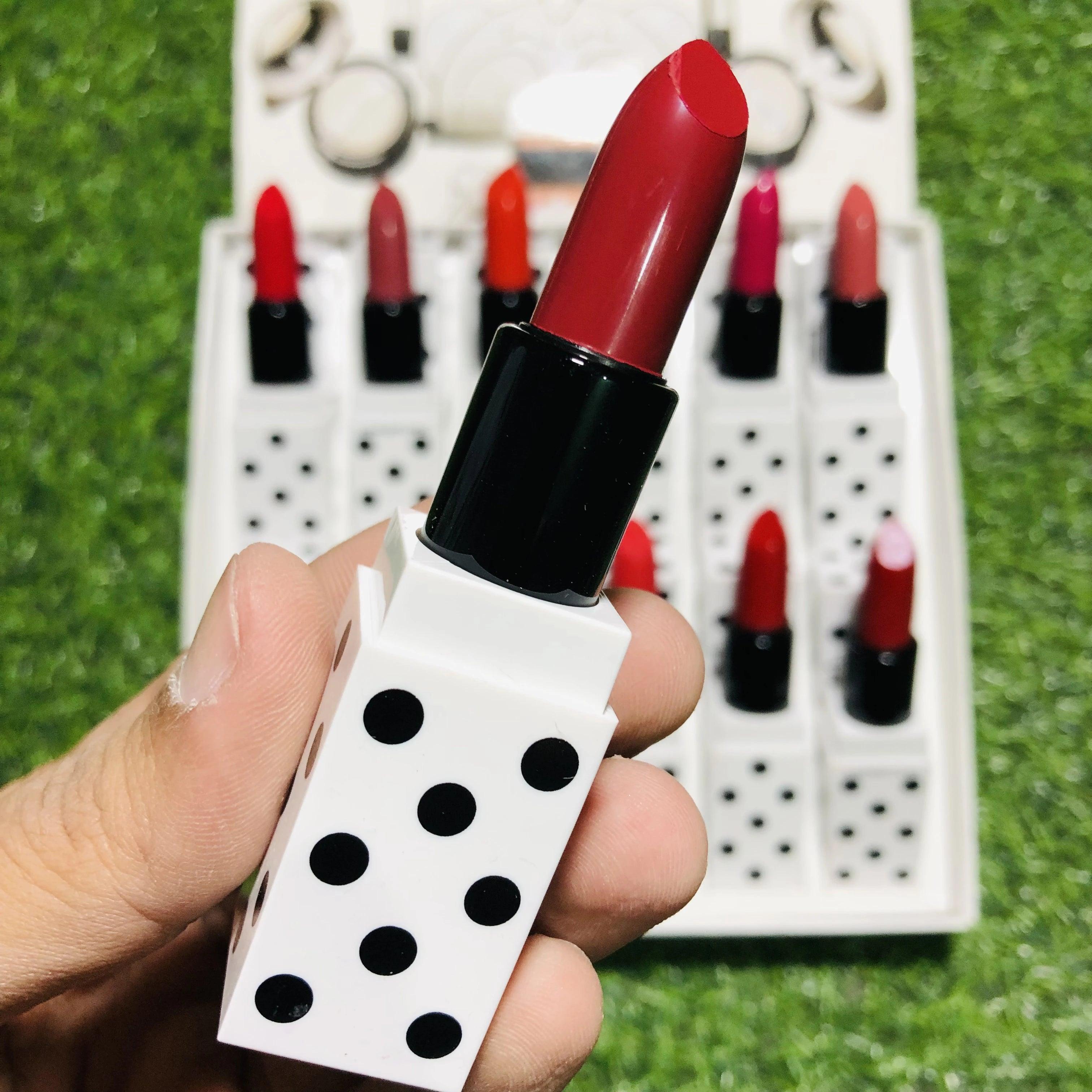 MAC 12 colour Nico Panda lipstick box