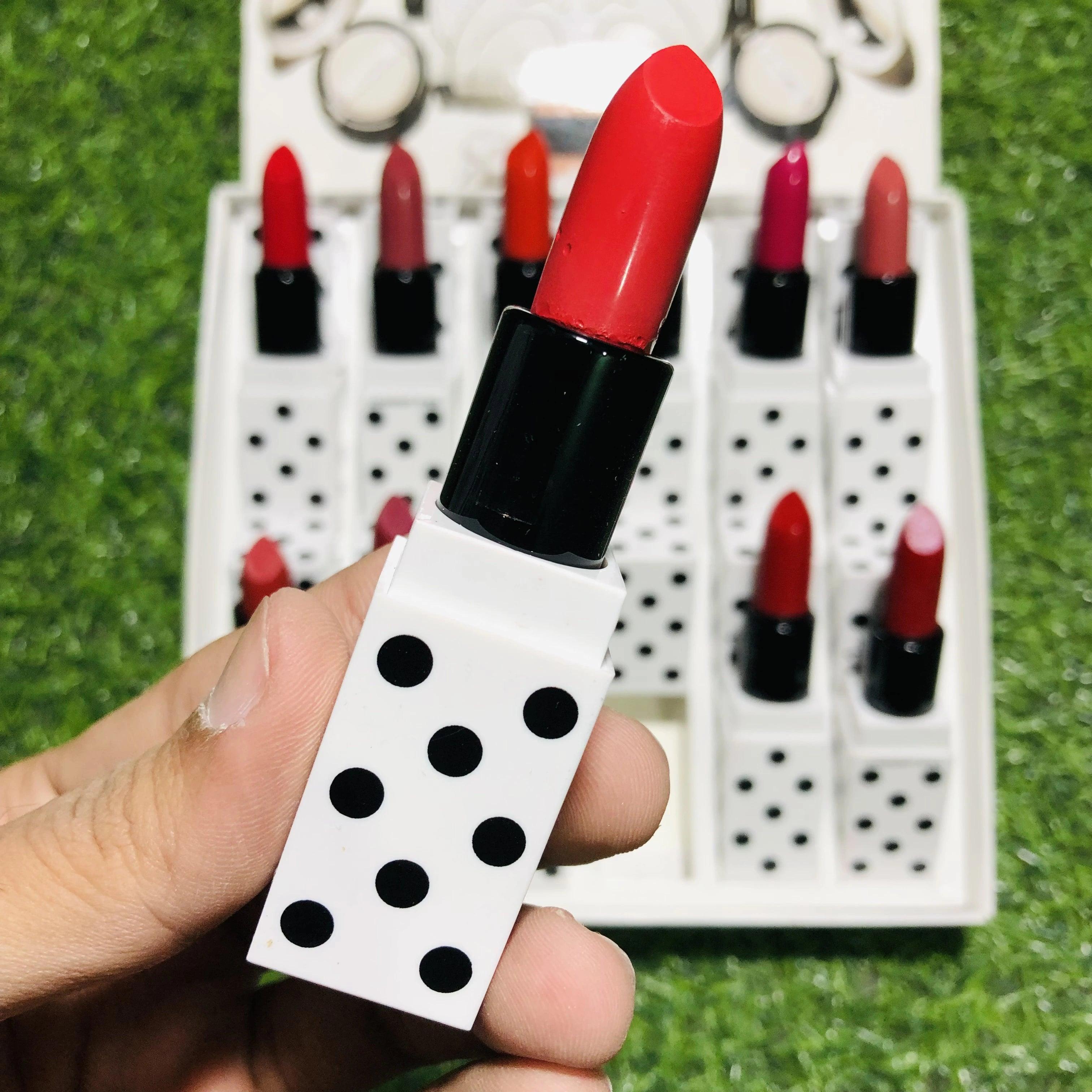 MAC 12 colour Nico Panda lipstick box