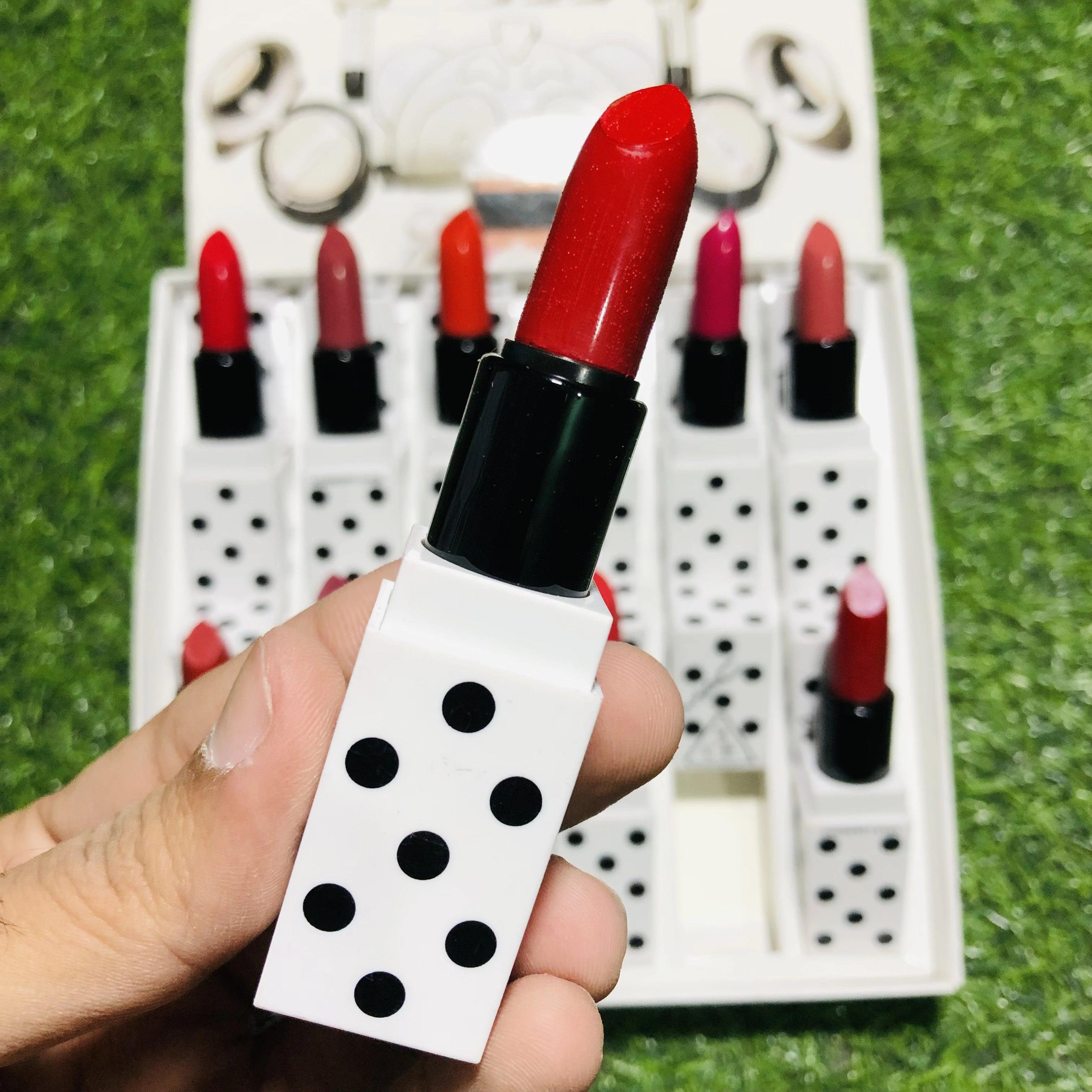 MAC 12 colour Nico Panda lipstick box