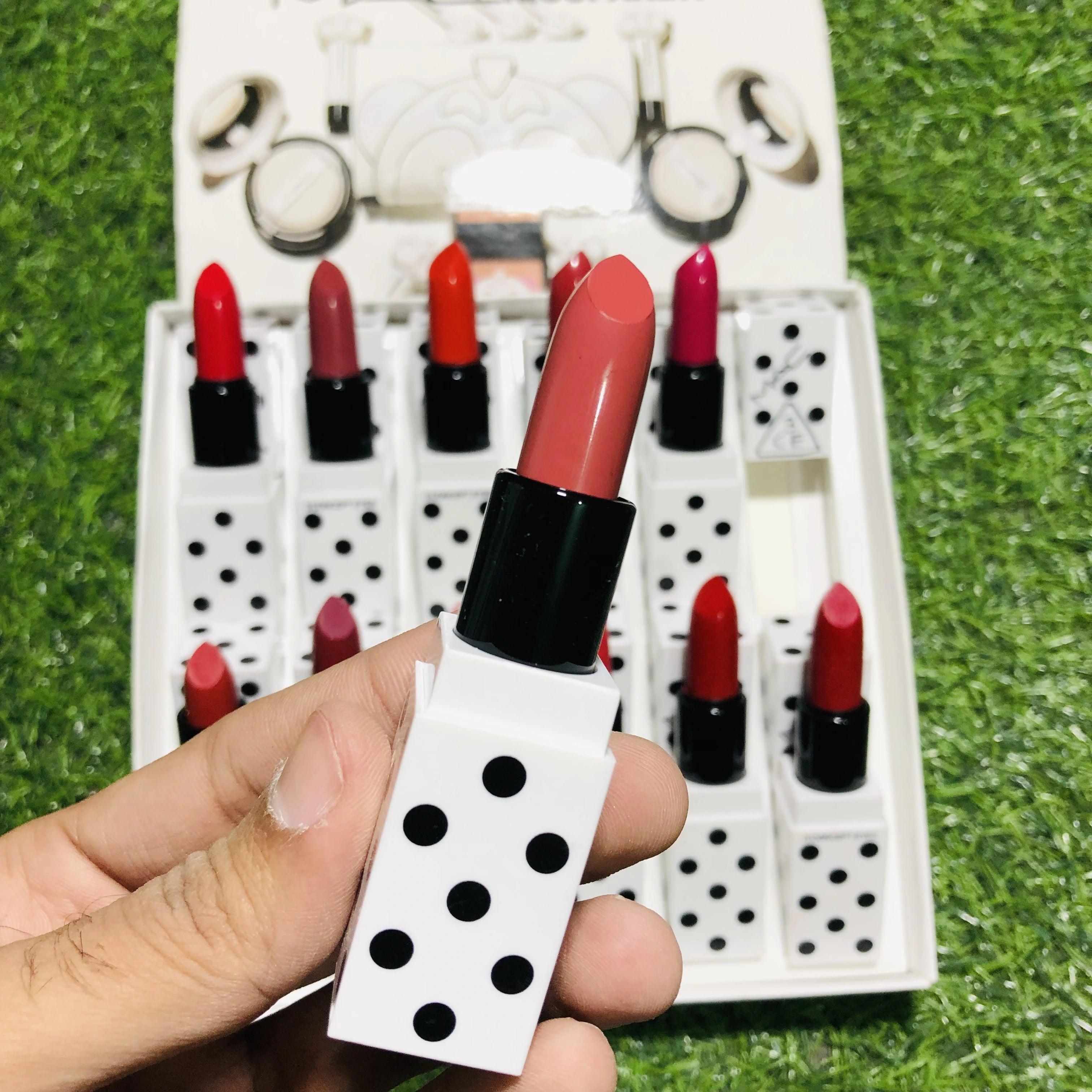 MAC 12 colour Nico Panda lipstick box