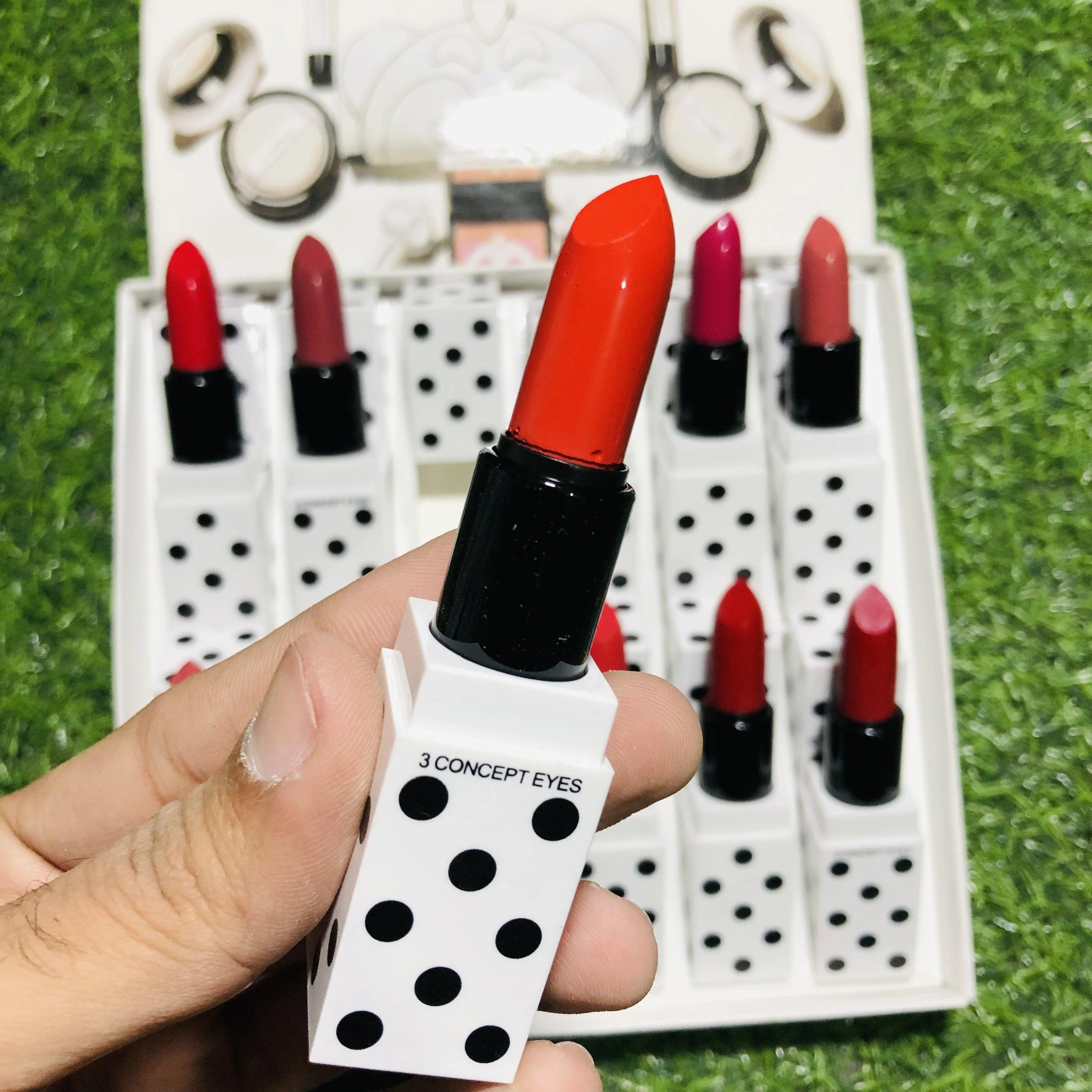 MAC 12 colour Nico Panda lipstick box