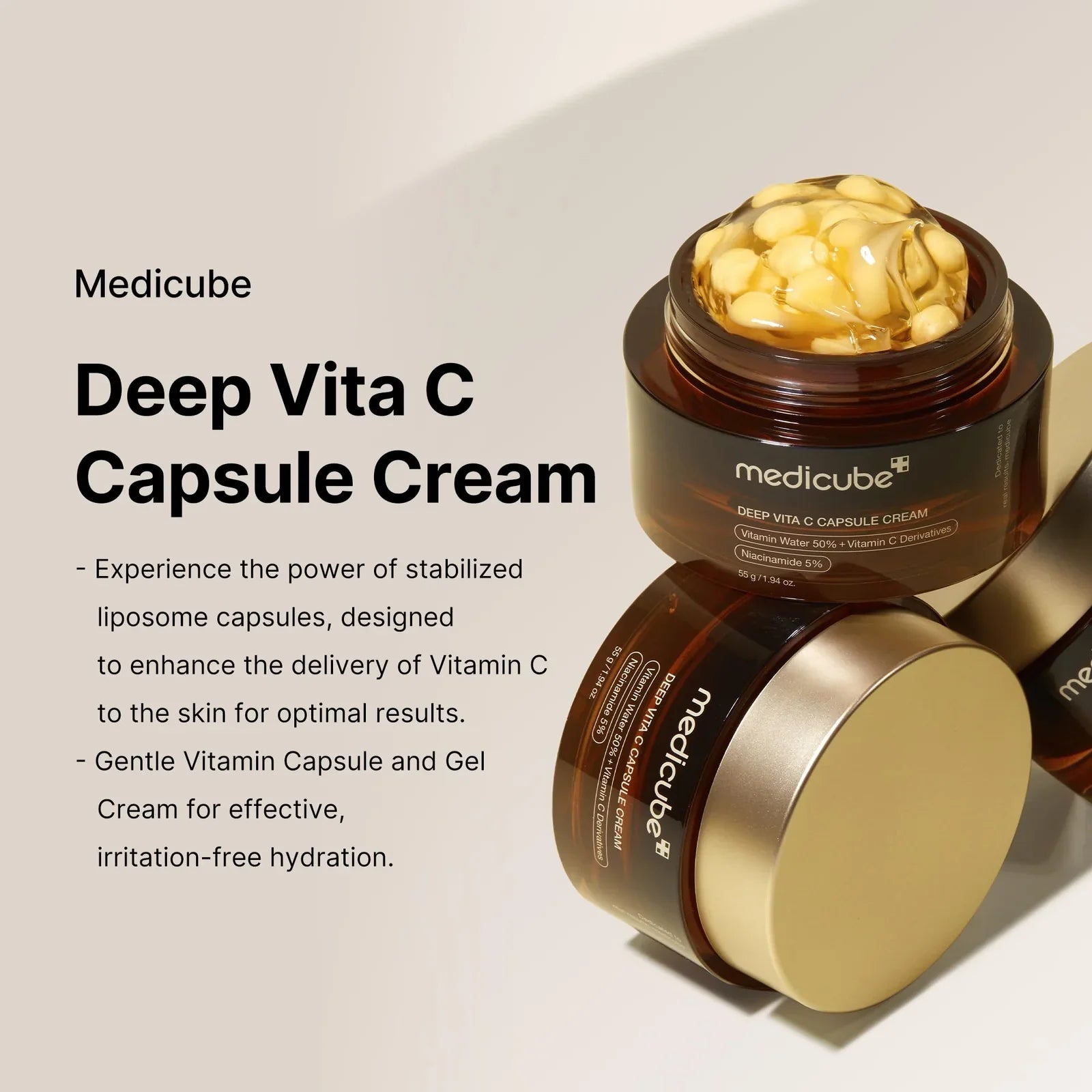 Medicube Deep Vita C Capsule Cream – 55g