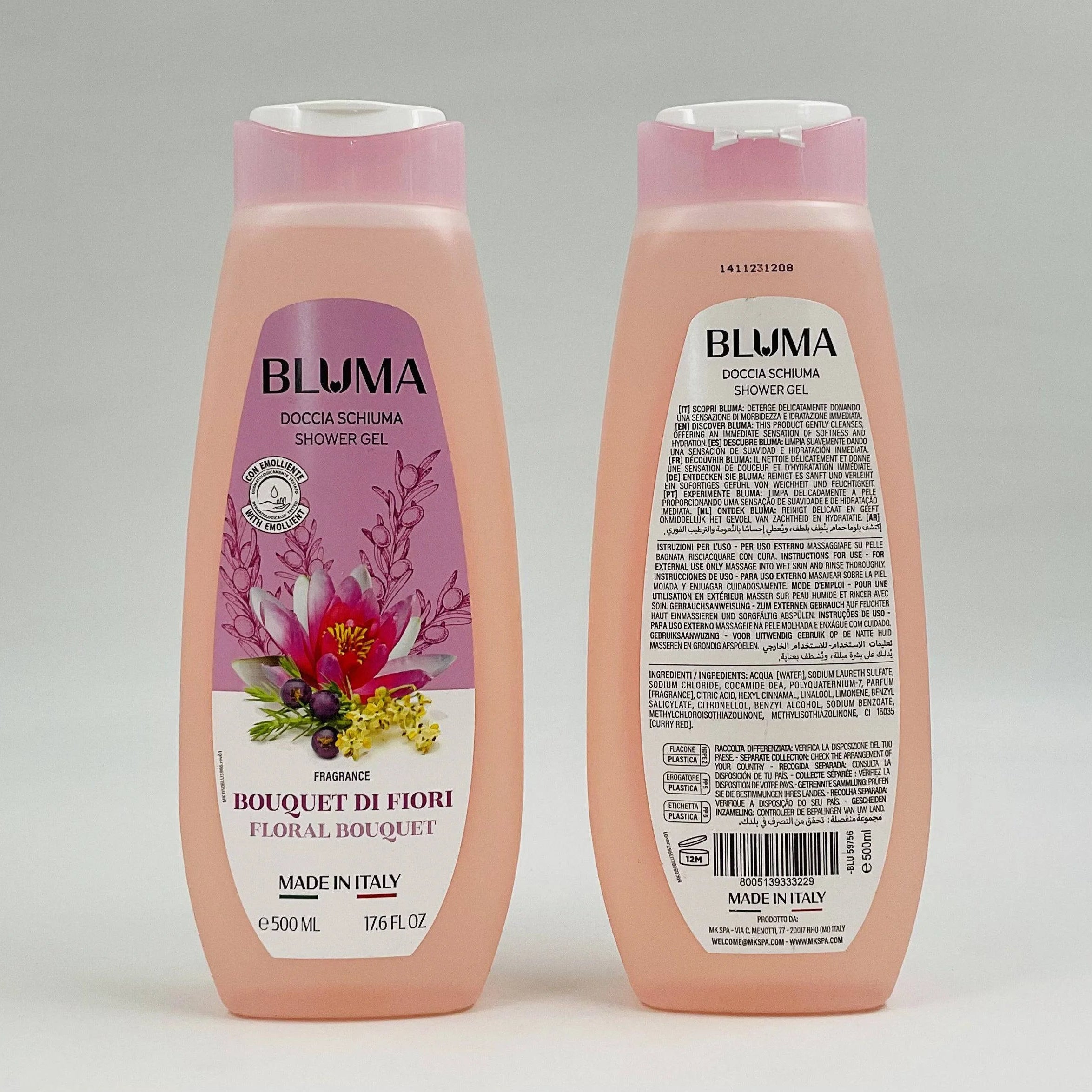 Bluma Floral Bouquet Shower Gel - 500ml