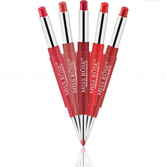 Miss Rose High Pigment 2 In 1 Lip Liner Lipstick - Reds Shades