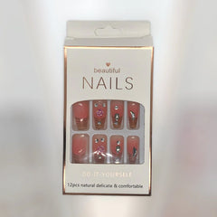 Beautiful Nails Press-on Artificial Nails - 12 Pcs