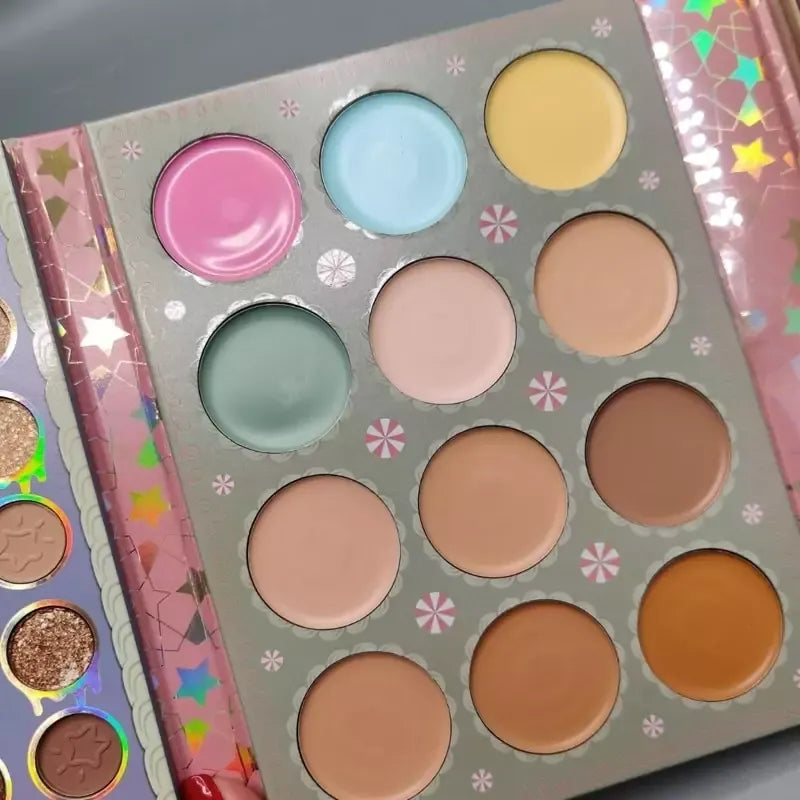 Igoodco Makeup Eyeshadow, Highlighter, Contour, Blush  Palette