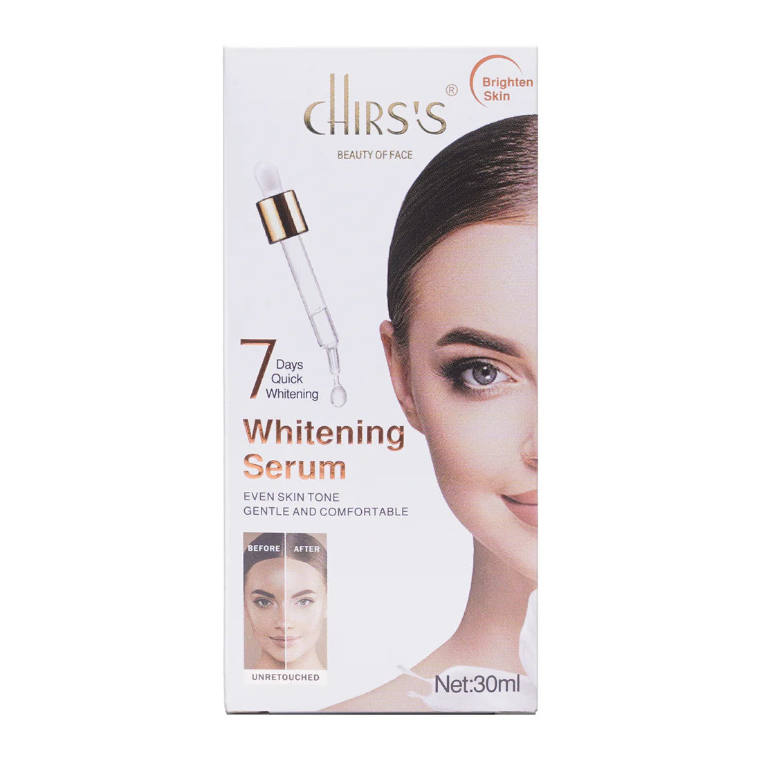 Chirs's Beauty Of Face 7 Days Quick Whitening Serum 30ml