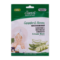 Chirs Cucumber & Aloevera Powder Mask - 75g