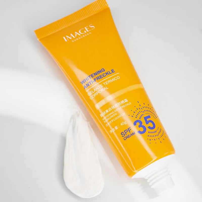 Images Anti-Freckle Whitening SPF35 Sunscreen Cream - 40g