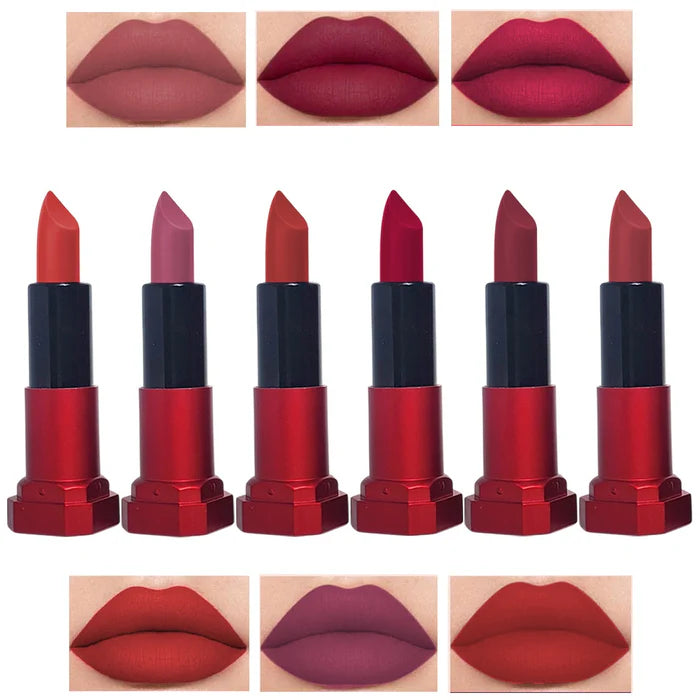 Iman Of Noble Velvet Matte Lipsticks ( 6 Pcs )