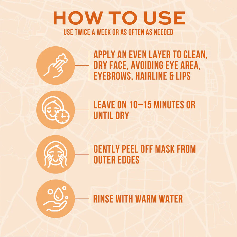 Freeman Exotic Blends Hydrating Indian Turmeric Gel Cream Mask 75ml