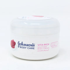 JOHNSON'S Vita-Rich Rose Water Body Cream - 200ml