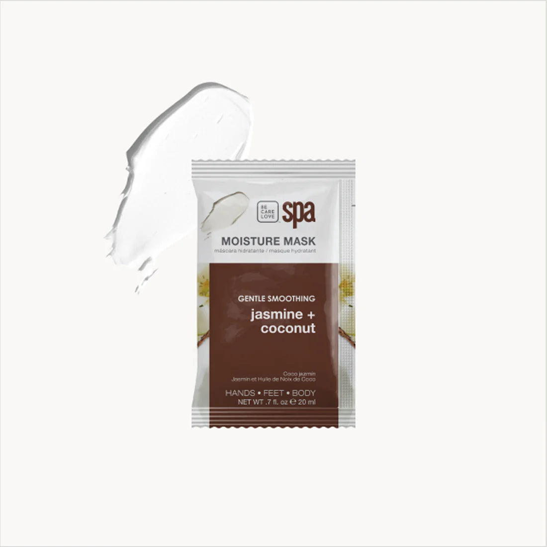 Be Care Love Jasmine and Coconut Smoothing Spa 4 Pcs Set