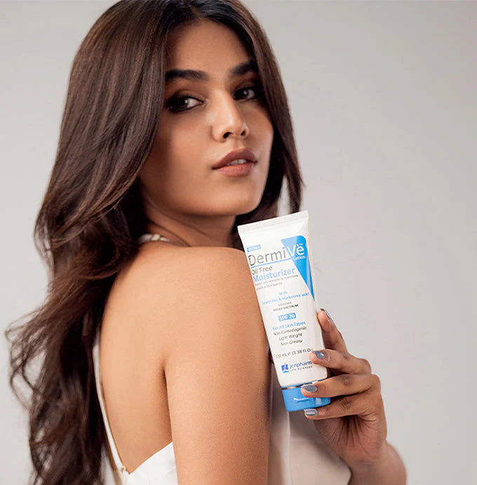 Jenpharm Dermive Oil Free Moisturizer Spf 20 - 100ml - Factory Leftover