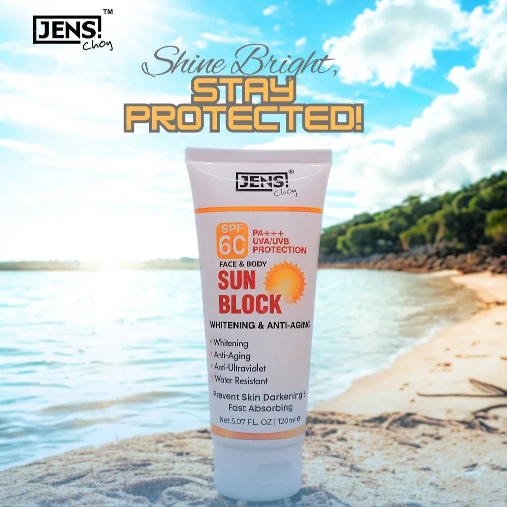 Jens choy Sun block SPF60 - 120ml