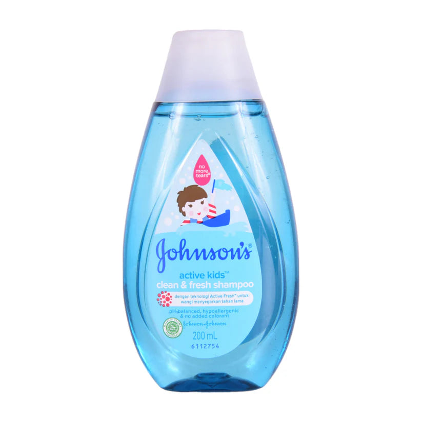 Johnson's Active Kids Clean & Fresh Shampoo - 200ml