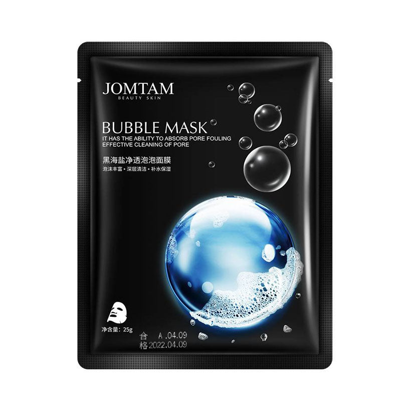 Jomtam Bubble Mask Black Face Mask Moisturizing Facial Mask Face Each