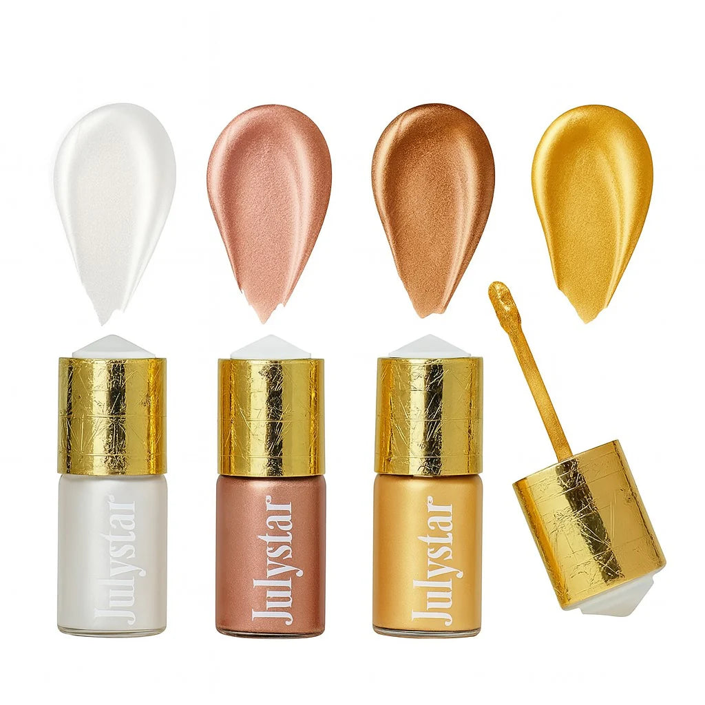 JulyStar Silky Glow Liquid Eyeshadow Highlighter - 15ml