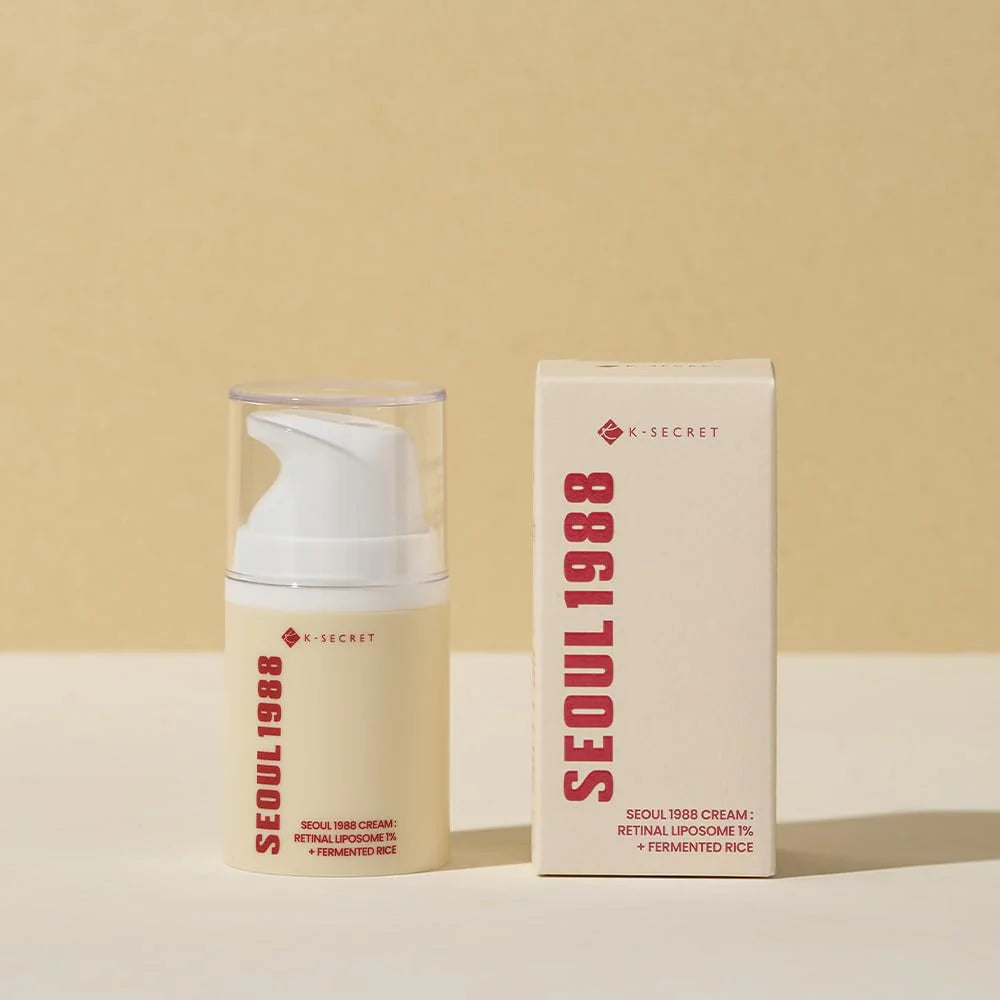 K-SECRET SEOUL 1988 Cream : Retinal Liposome 1% + Fermented Rice -  50ml