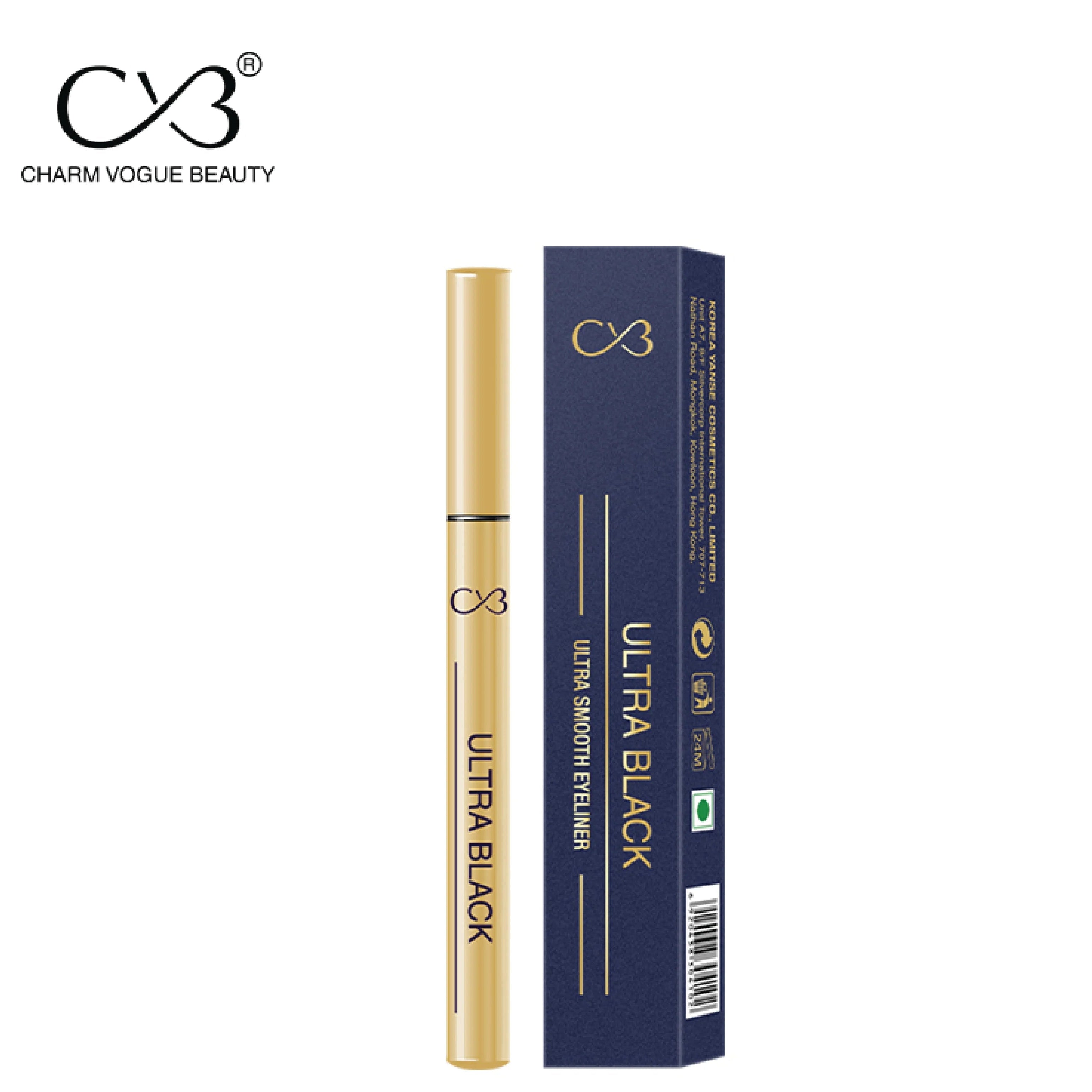 CVB Ultra Black Ultra Smooth Eyeliner
