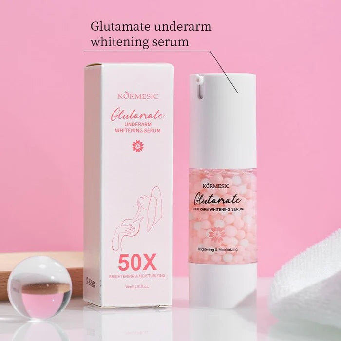 KORMESIC Glutamate Whitening Serum Underarm Intimate Armpit Dark Spot Remover Whitening Cream - 30ml