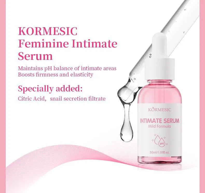 KORMESIC Intimate Serum Mild Formula, Moisturizing And Whitening - 30ml
