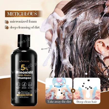 KORMESIC Minoxidil with Biotin Hair Grower Shampoo - 300ml