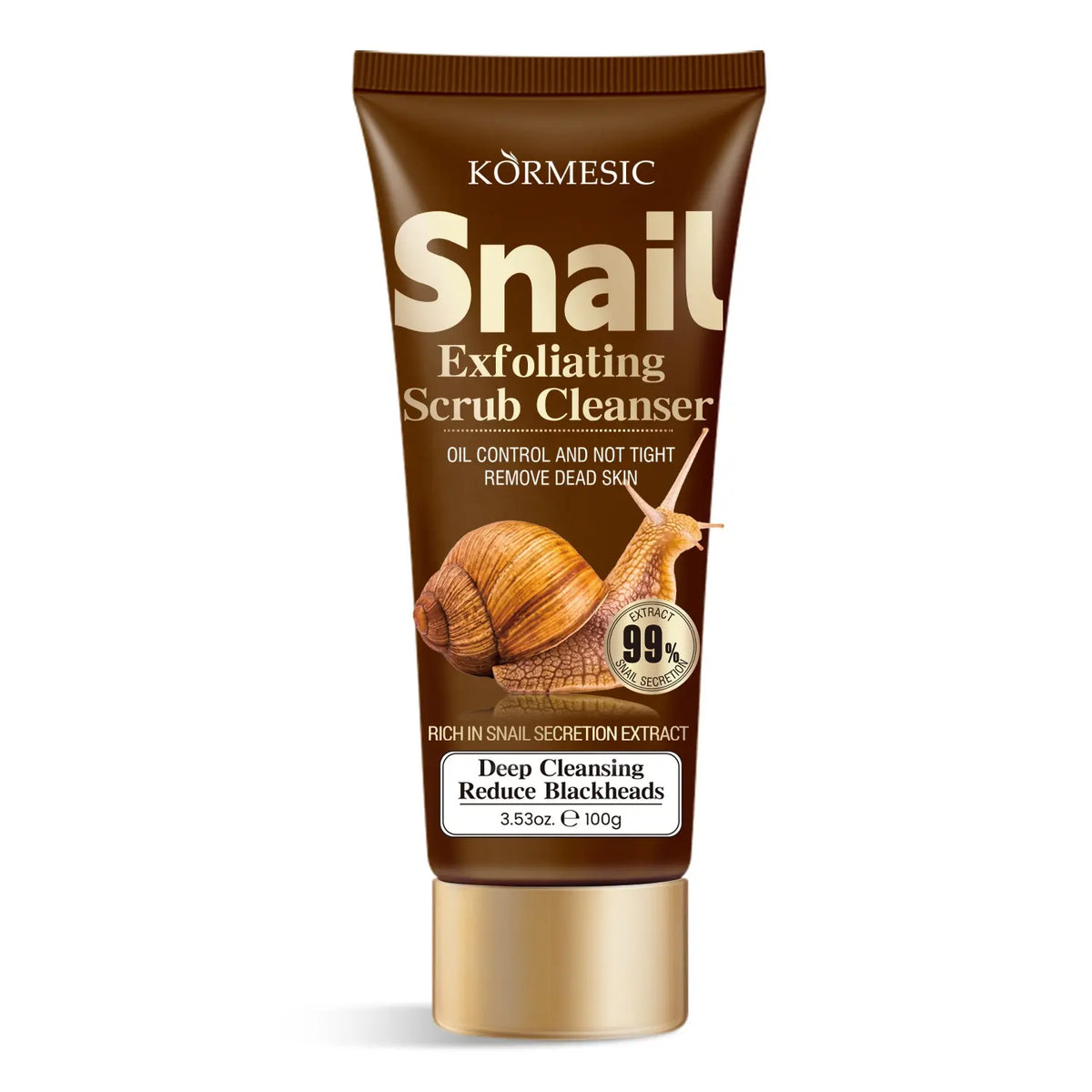 KORMESIC Snail Exfoliating Scrub Cleanser 100g