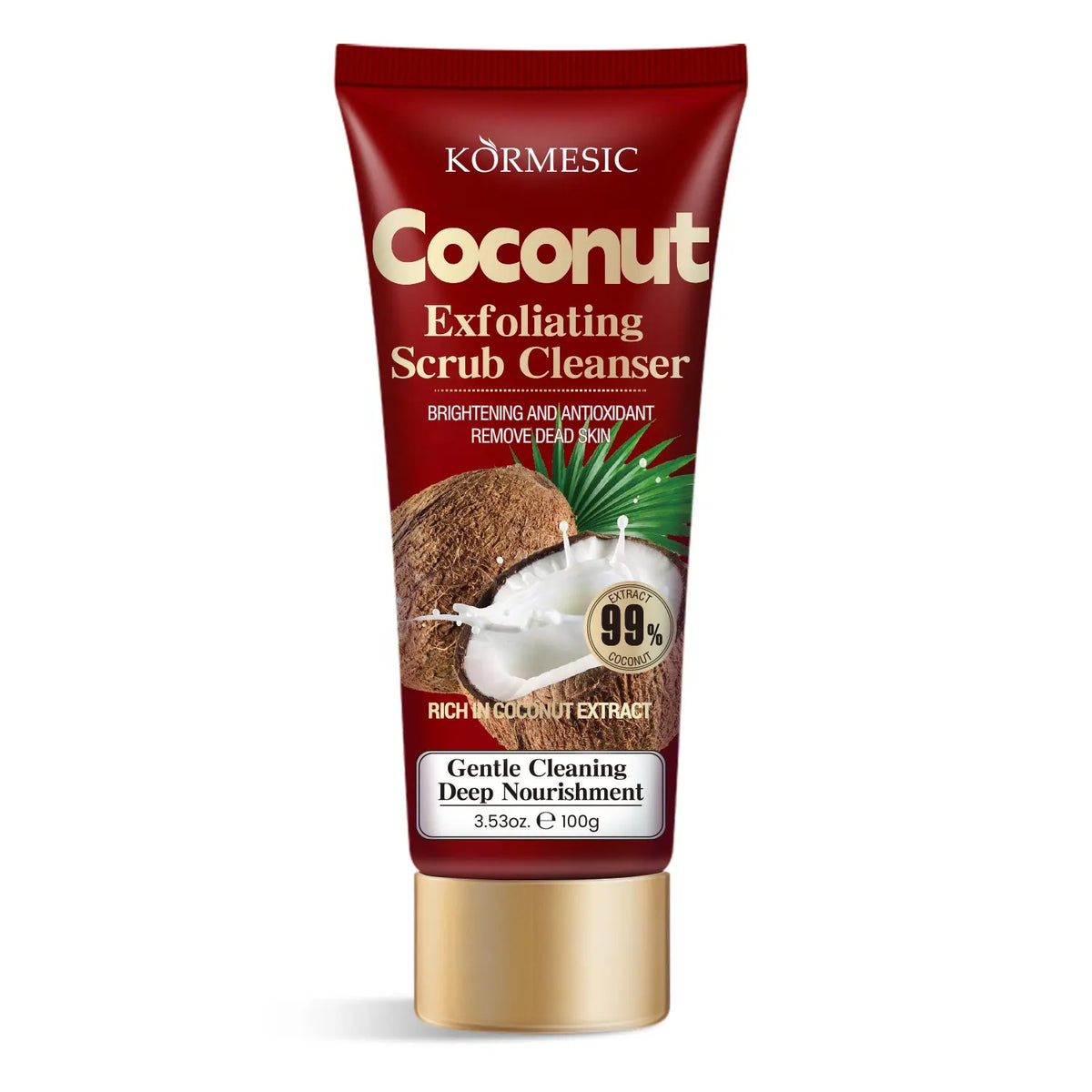 KORMESIC Coconut Exfoliating Scrub Cleanser 100g