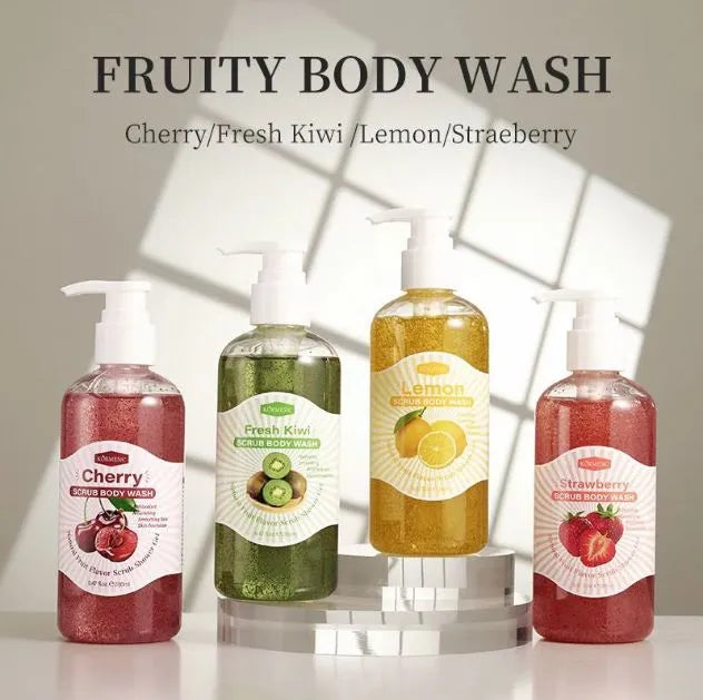 KORMESIC Exfoliating  Whitening Body Scrub & Shower Gel -  280ml