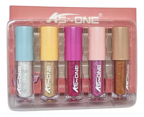 KS one lipgloss & eyeshadow 5pcs