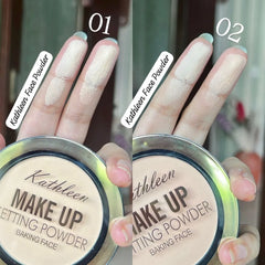 Kathleen 2 in 1 Makeup Setting Powder