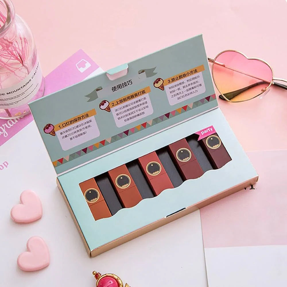 Kaxier 5 Pcs Lipstick Set Velvet Lipstick