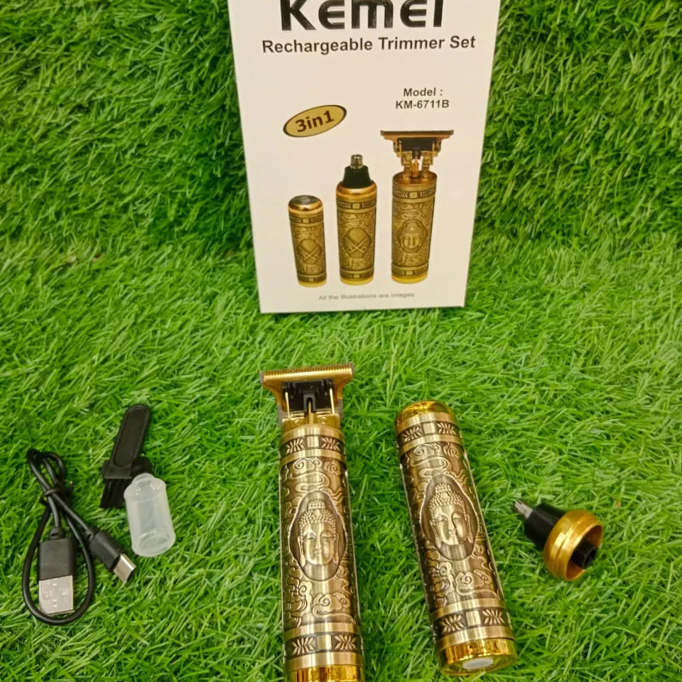 Kemei 3 in 1 Shaving Machine KM 6711B