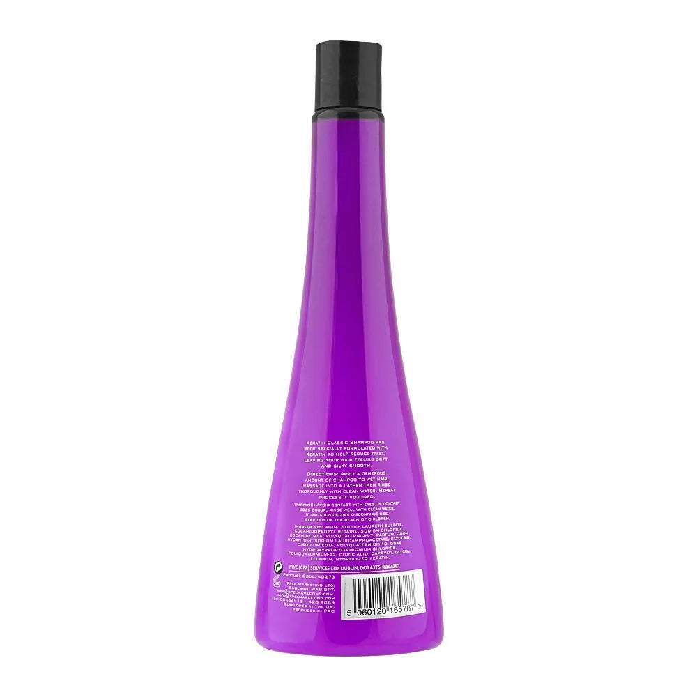 Keratin Classic Shampoo, For Smooth, Straight, Sleek Hair, 400ml