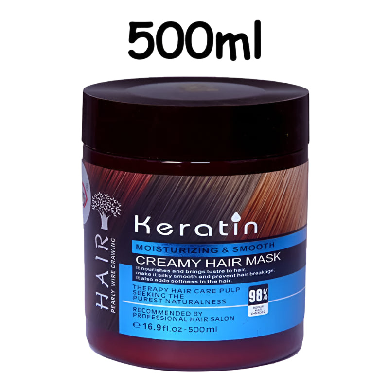 Keratin Moisturizing Smooth Creamy Hair Mask