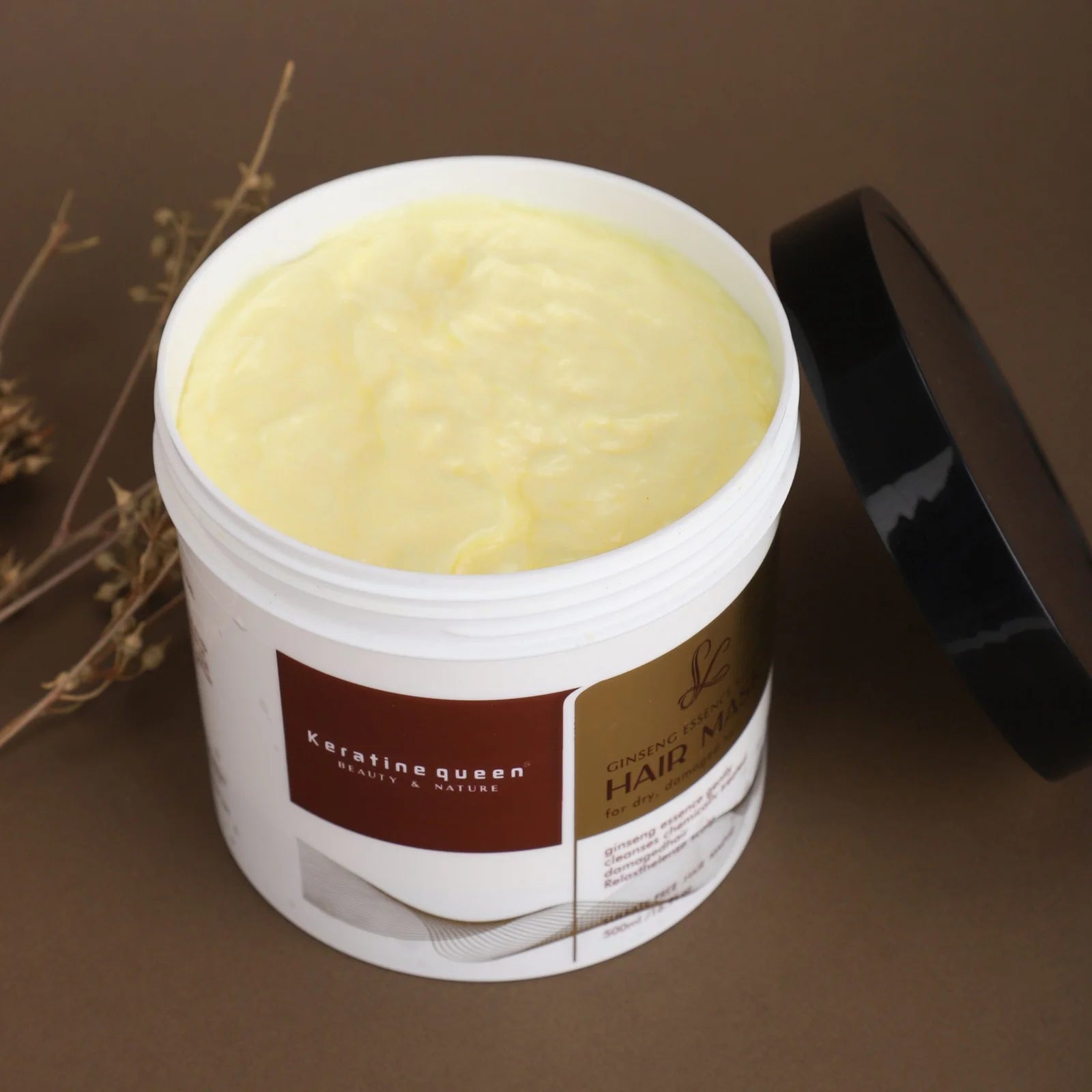 Keratine Queen Ginseng Essence Moisture Hair Mask 500ml