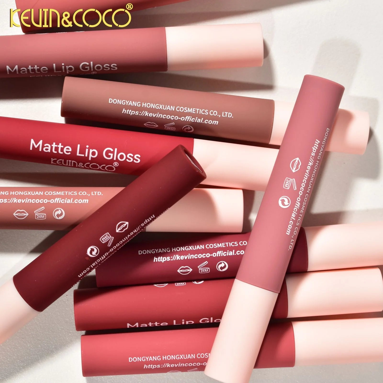Kevin & Coco Super Matte 10 Pcs Lip Gloss Set