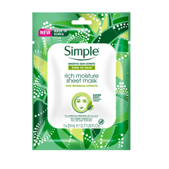 Simple Kind to Skin Rich Moisture Sheet Mask