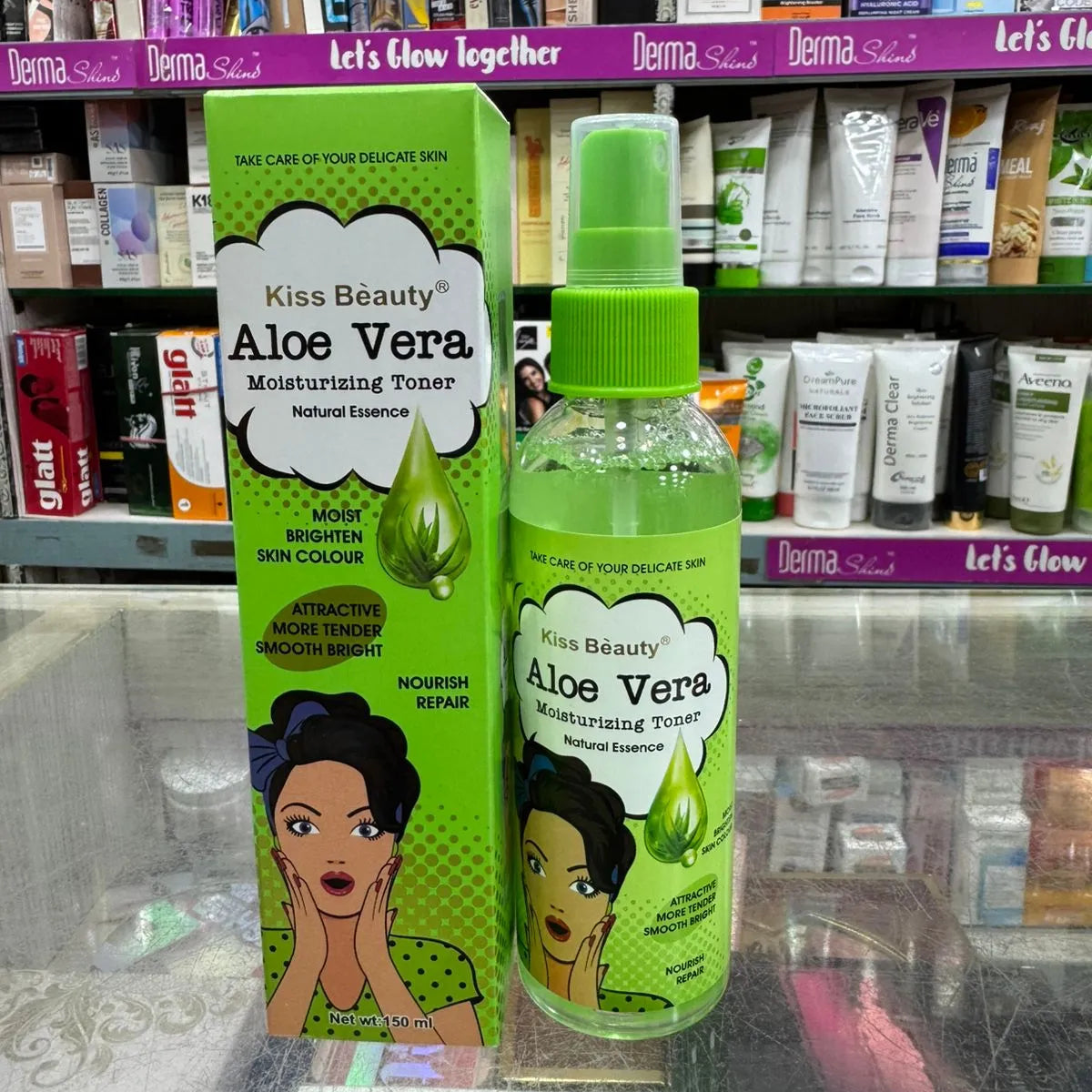 Kiss Beauty Aloe Vera Makeup Fixer 150ml
