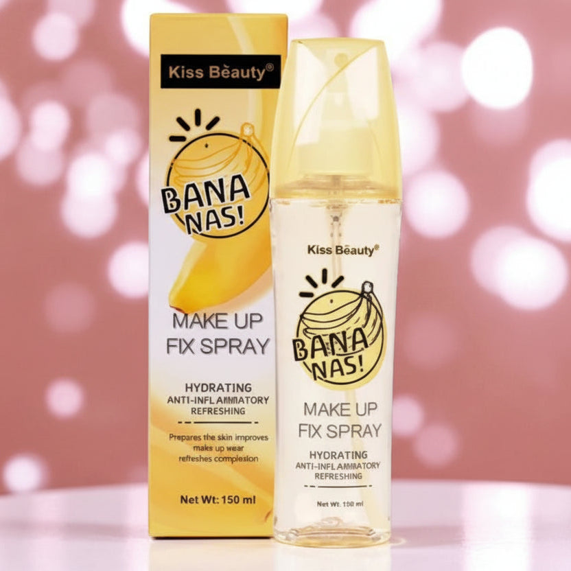 Kiss Beauty Bananas Make Up Fix Spray - 150ml